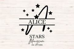 Star Monogram SVG Bundle A-Z Product Image 1