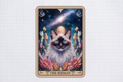 Cute Cats Tarot Card Sublimation Clipart Bundle Product Image 7