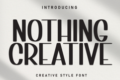 Nothing Creative Product Image 1
