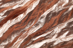 Multitone Copper Silver Metallic Waves Background - Abstract Product Image 1