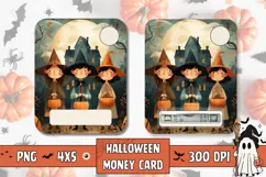 Kids Halloween Money Card, Kids Money Card Product Image 1