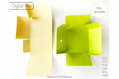 Box template svg Favor box svg Party favor boxes Gift box Product Image 5