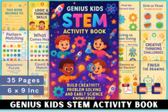 Genius Kids STEM Activity Book Product Image 1