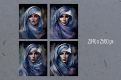 Arabic art, Muslim wall art, Arabic wall art, 40 PNG Product Image 2