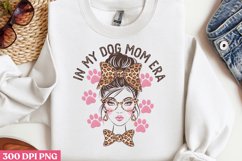 In my dog mom era PNG, Dog Mom Sublimation PNG Product Image 2
