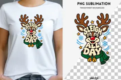 Christmas phrases png design for T-shirts Product Image 1