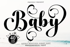 Baby - Family Font In 40 Type Product Image 1