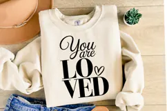You are Lovced Svg Design | Svg Cut Files | Shirt Svg Product Image 2