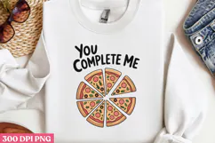 You Complete me PNG, Valentine Sublimation PNG Product Image 2