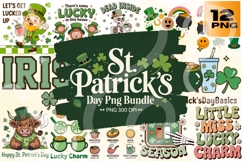 St. Patrick’s Day PNG Bundle 13 Bold &amp; Lucky Product Image 1