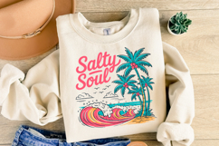 Salty Soul Svg | Svg Files for Cricut | Shirt Svg Product Image 2