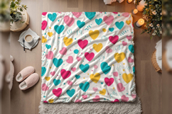 Modern room blanket mockup Product Image 2