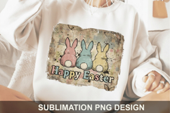 Happy Easter Sublimation PNG - Easter Sublimation Product Image 2