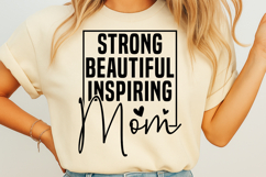 Strong beautiful inspiring mom SVG Product Image 1