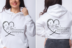 Let them SVG | Inspirational | Front and Back SVG Product Image 1