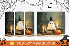 Cartoon Halloween Ghost Tumbler, Kids Halloween Tumbler Product Image 1