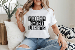 Friday Night Lights PNG Sublimation | Soccer PNG Design Product Image 2