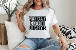 Friday Night Lights PNG Sublimation | Soccer PNG Design Product Image 2