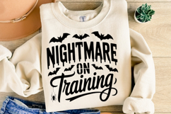 Nigthmare on Training Svg | Halloween Svg | Shirt Svg Product Image 2
