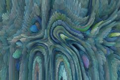Abstract multi-colored curly background Product Image 1