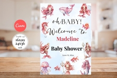 Baby Shower Welcome Sign Template 175 Product Image 2