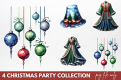 Christmas Party Collection PNG Product Image 1