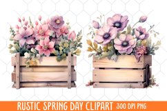 Rustic Spring Clipart, Spring Clipart Product Image 2