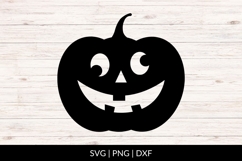 Silly Jack O Lantern Pumpkin SVG Product Image 1