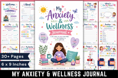 My Anxiety &amp; Wellness Journal Product Image 1