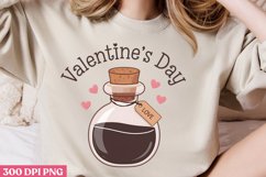 Valentine&#039;s Day PNG, Retro Valentine Sublimation PNG Product Image 2