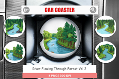 Car Coaster Forest River Product Image 1