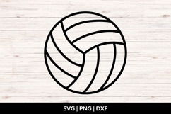 Volleyball SVG, Sports SVG Product Image 1
