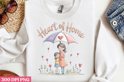 Floral Mama Mom Sublimation PNG Product Image 2