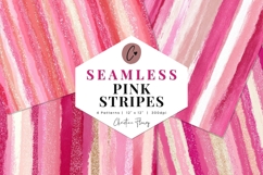 Seamless Pink Girly Digital Paper Product Image 1