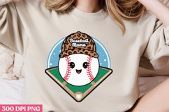 Baseball Mama PNG, Baseball Mama Sublimation PNG Product Image 2