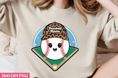 Baseball Mama PNG, Baseball Mama Sublimation PNG Product Image 2