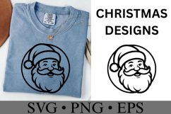 Christmas Santa Svg | Christmas svg | Shirt Svg Product Image 2