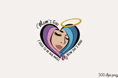Mom s Girl, Misses Her Hug PNG Product Image 1