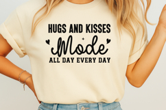 Hugs and Kisses all day every day SVG Product Image 2