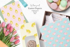 Whimsical Easter digital papers Product Image 1