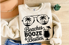 Beaches Booze &amp; Besties svg | Summer Svg | Shirt Svg Product Image 2
