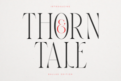 Thorn Tale Elegant Modern Serif Product Image 1