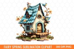 Fairy Spring Clipart, watercolor clipart Product Image 2