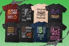 Streetwear T-shirt Designs Bundle Vector #4 Product Image 2