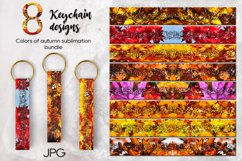 Colors of autumn | Wristlet &amp; key chain design bundle, JPG Product Image 1