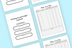 Account Ledger Notebook KDP Interior Product Image 3