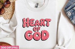 HEART of GOD PNG, God Is Love Clipart PNG Product Image 2