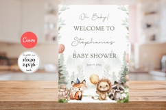 Baby Shower Welcome Sign Template 149 Product Image 2