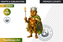 Fantasy Food Characters RPG Clipart PNG Graphics Product Image 1