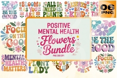 Retro Groovy Positive PNG Bundle Product Image 2